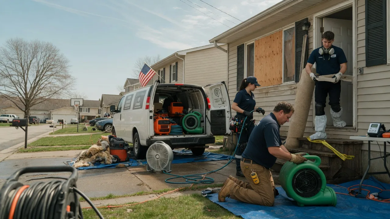 Water Damage Restoration in Portland, MI near me